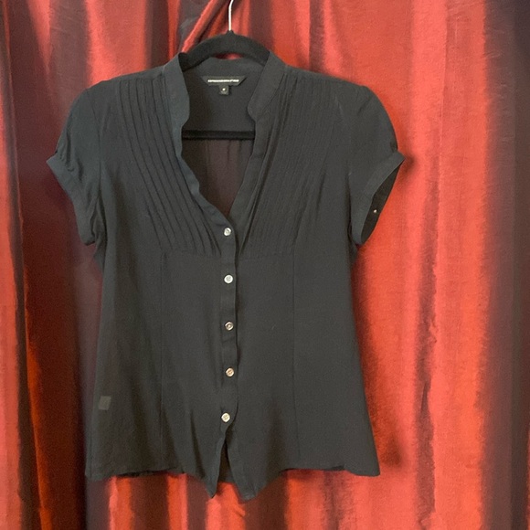 100% Silk Sheer EXPRESS button-up - Picture 1 of 10